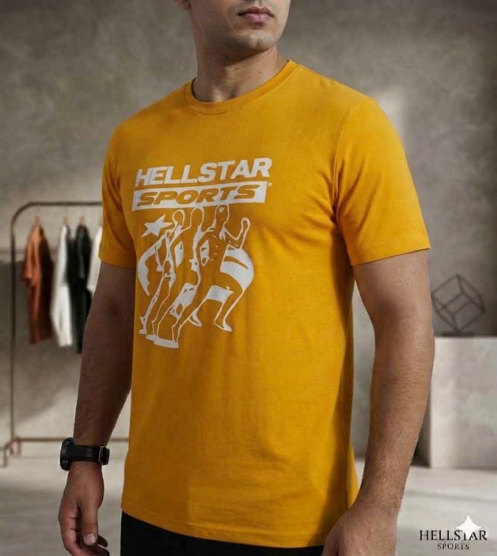 Franela mostaza de caballero (XL) 